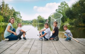 Angeln am Fischteich in Hessendorf, © NÖVOG/Wegerbauer