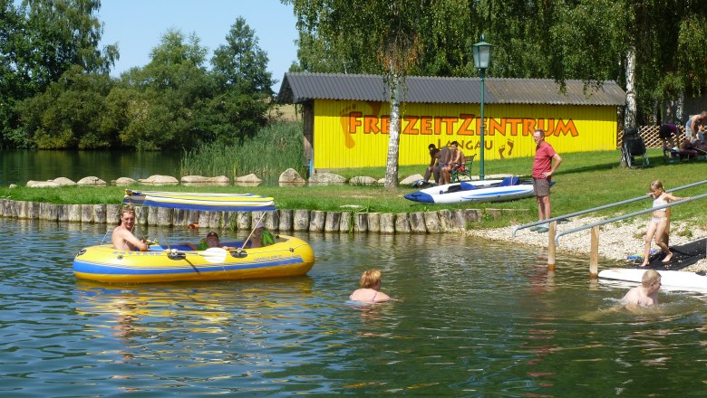 Badespaß am Berkwerksee Langau, © Hannes Messmann