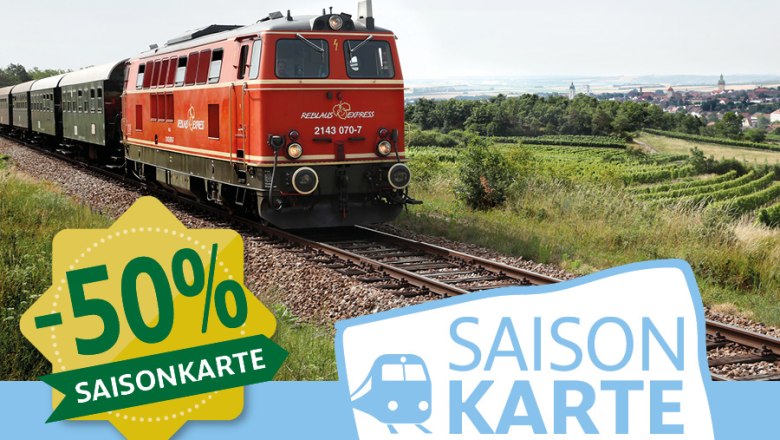 Unterwegs mit der Saisonkarte des Reblaus Express, © NÖVOG/weinfranz